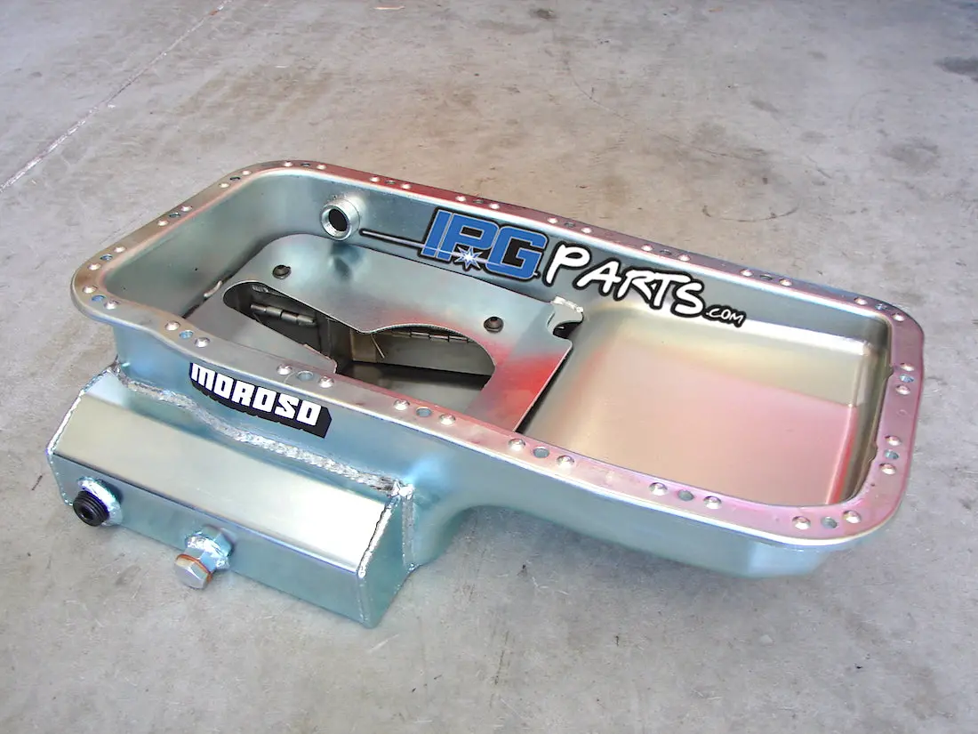 Moroso 5.5 Quart Baffled Oil Pan For Honda - Acura B Series (B16, B17, B18, B20) Engines 1