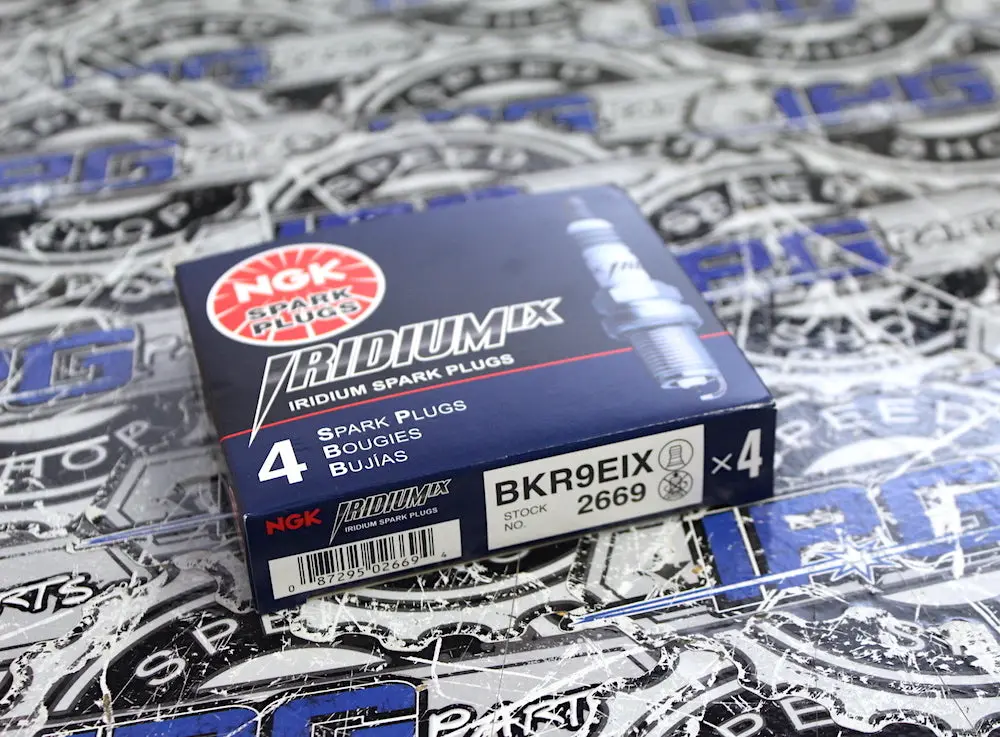 Ngk Iridium Spark Plugs Set Of 4 - Bkr9eix - Heat Range 9 1