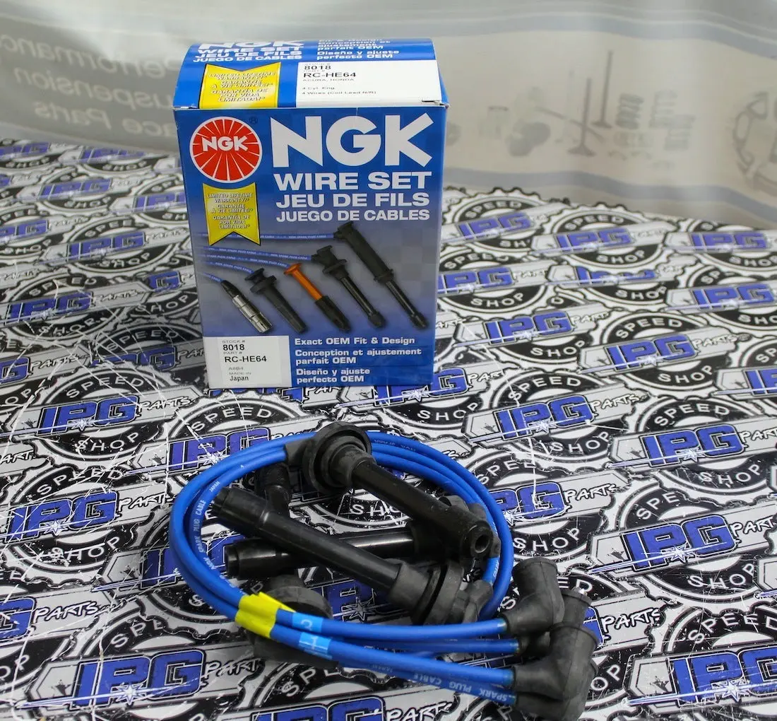 Ngk Spark Plug Wire Set For 1994-2001 Acura Integra Gsr B18c B18c1 & Type R B18c5 Engines 1