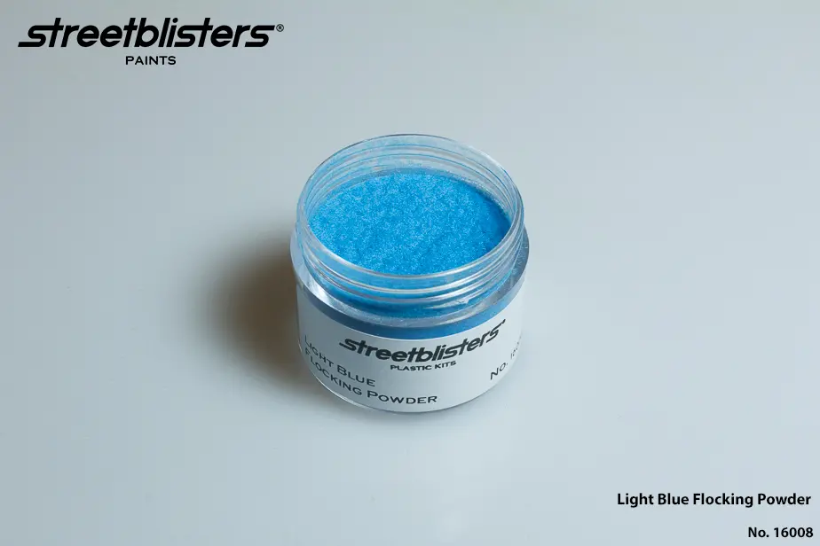 Streetblisters Paints - Light Blue Flocking Powder 20Ml - 16008 1