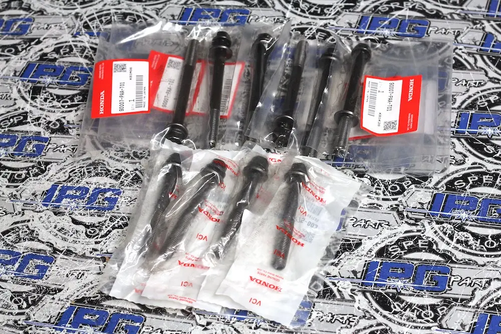 Oem Main Bolts For Honda B16a, B18a, B18b, B18c, B20b, B20z Engines 1