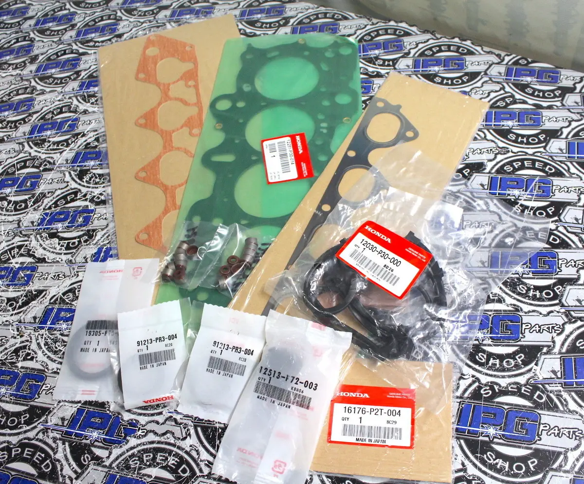 Oem Honda - Acura Top End Rebuild Gasket Kit For The B16 B18c B18c1 & B Series Vtec Engines 1