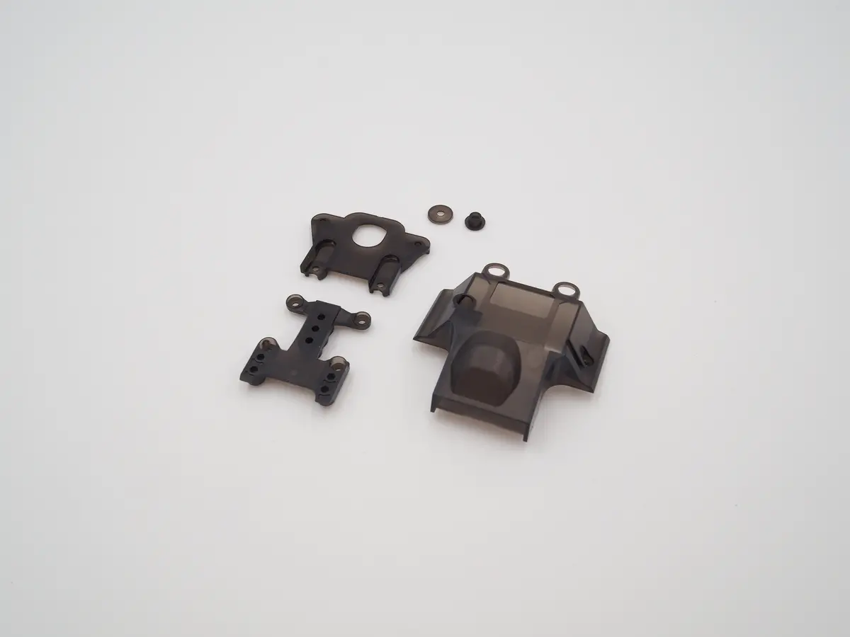 Replacement Servo Cover & Dps Holder Set (Black) For Mrc01 1