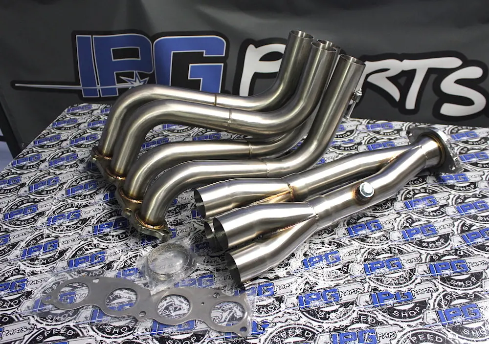 Plm Power Driven Tri Y Rb Header 4-2-1 For Honda Acura K Series K20 K24 K Swaps 1