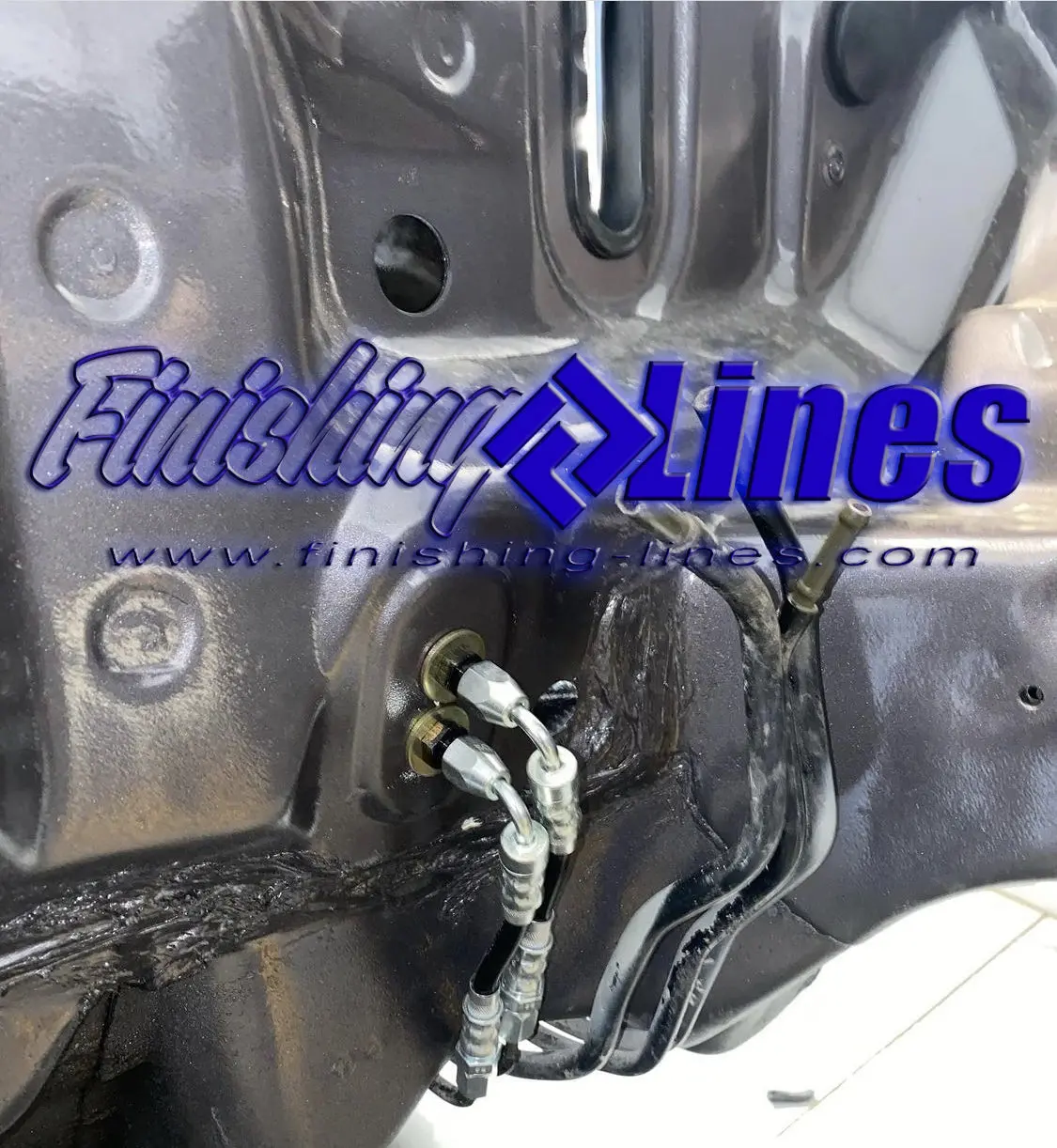 Rhd Eg Full Tuck Brake Line Kit (Stock Master Cylinder Setup) 3