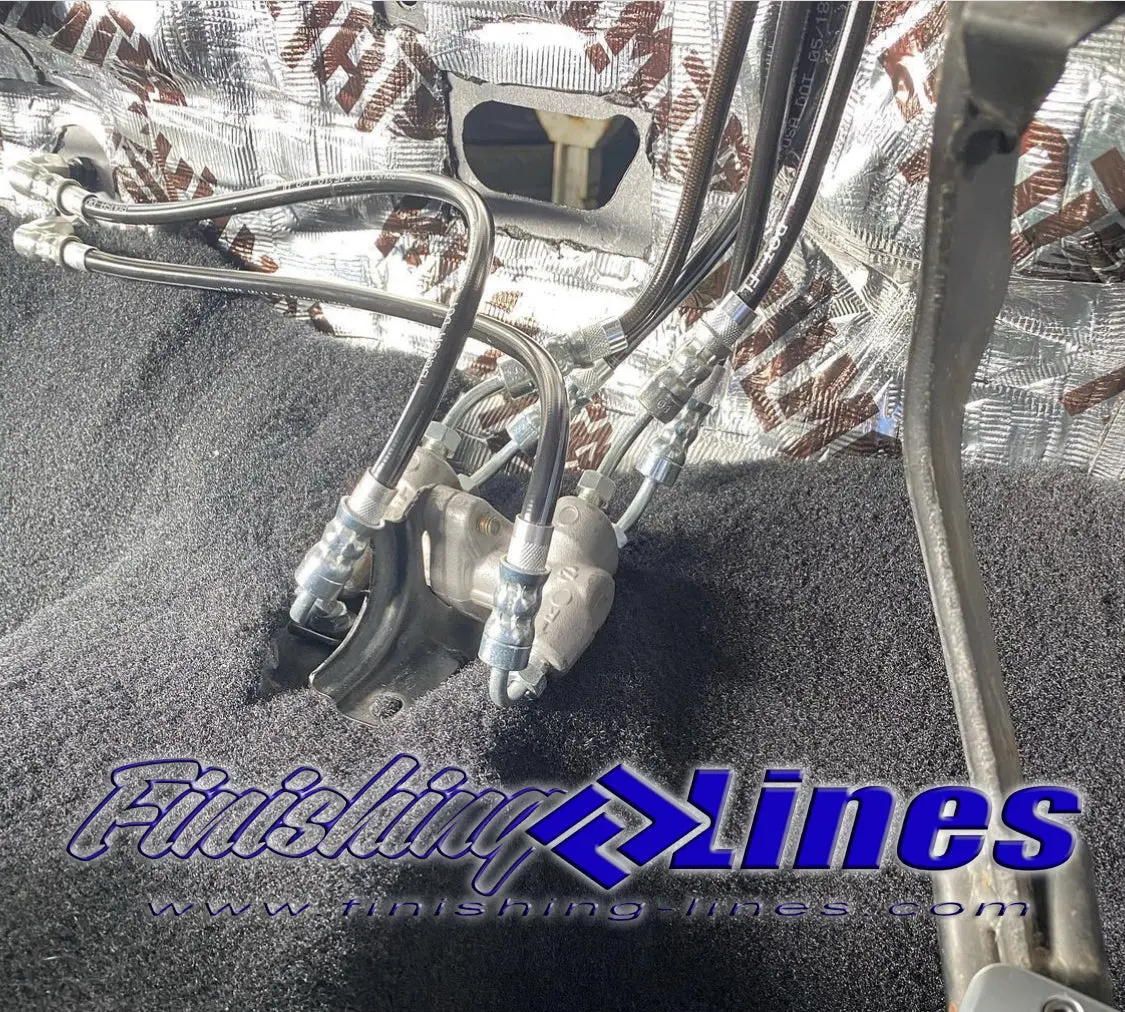 Rhd Eg Full Tuck Brake Line Kit (Stock Master Cylinder Setup) 4