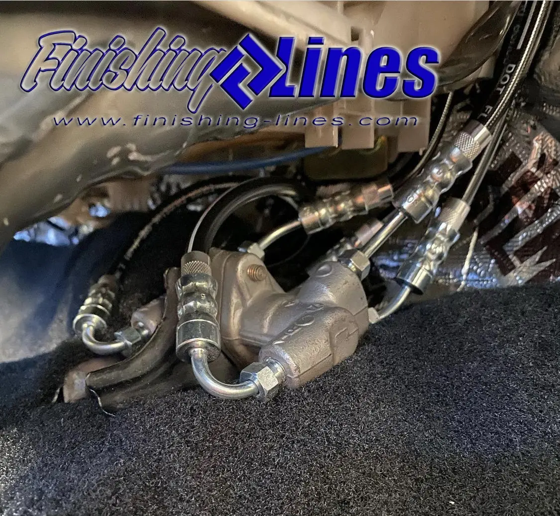 Rhd Eg Full Tuck Brake Line Kit (Stock Master Cylinder Setup) 5