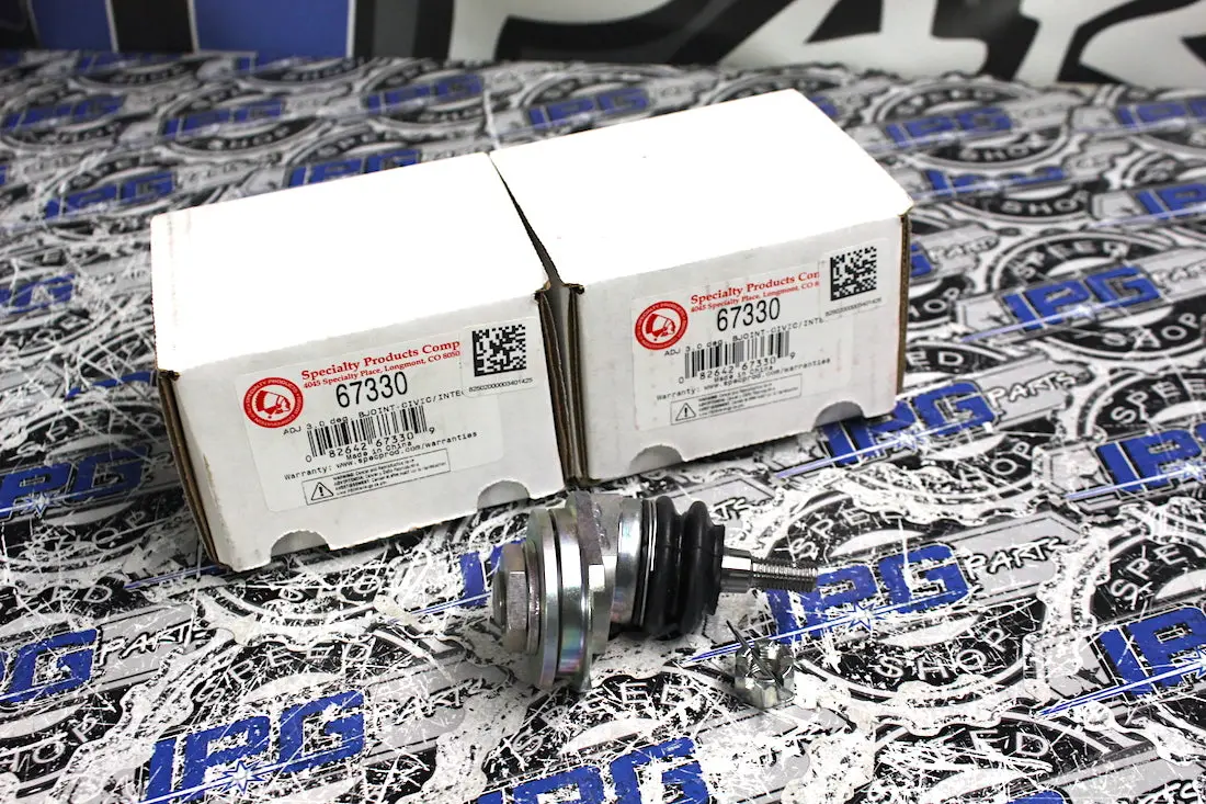 Spc Adjustable Front Ball Joint - Camber Kit - Fits 1988-2000 Honda Civic & 1994-2001 Acura Integra 1