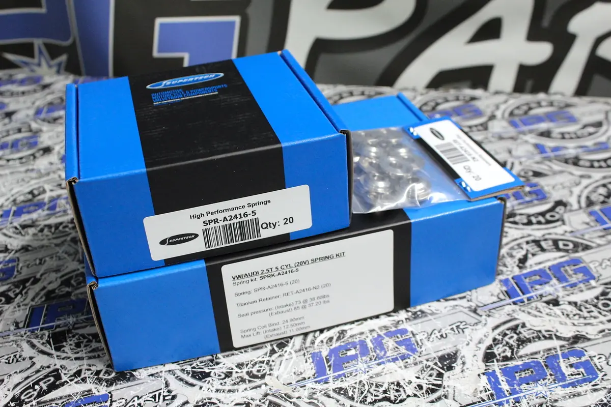 Supertech Single Valve Springs Ti Retainers For 2018-2020 Audi Rs3 & Ttrs 20V 2.5L Tfsi 1