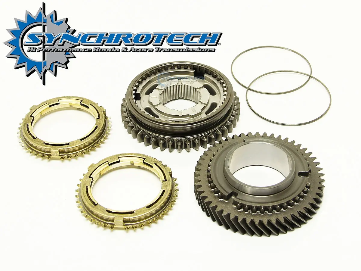 K20 Oem Brass Synchro Sleeve Set K20 1St-2Nd (With 2Nd Gear) 1