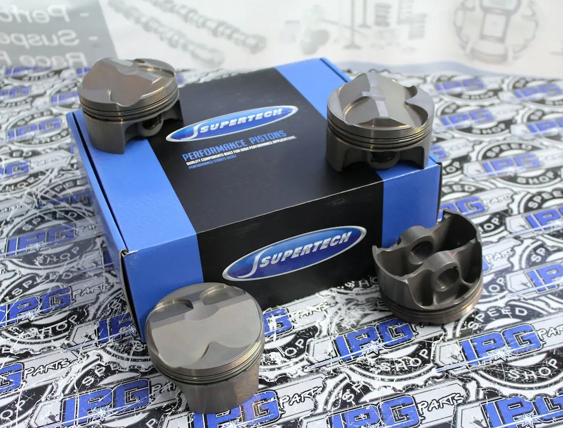 Supertech Performance Pistons With 13.2:1 Compression Ratio, 87Mm Bore For The Honda - Acura K24a1, K24a2, K24a4, And K24a8 Engines 1