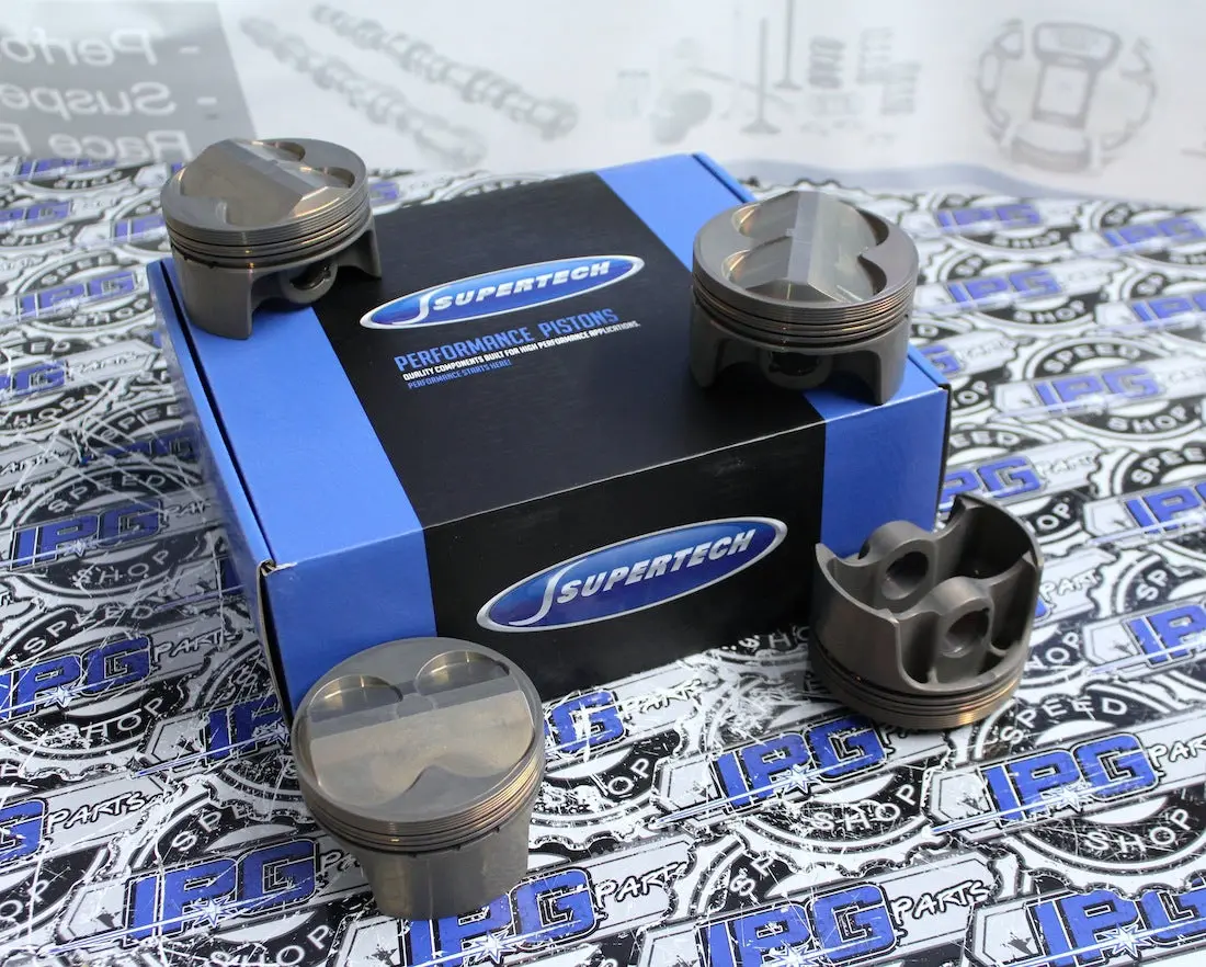 Supertech Performance Pistons, 81Mm To 84Mm Bore Size For The Honda Civic Si B16a Engines 1