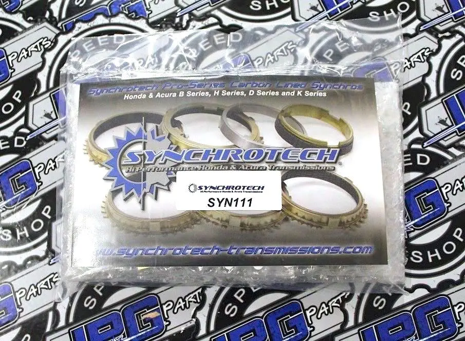 Synchrotech 1St-5Th Carbon Synchro Set Fits 1989-2000 Honda Civic D15 D16 Transmissions 1