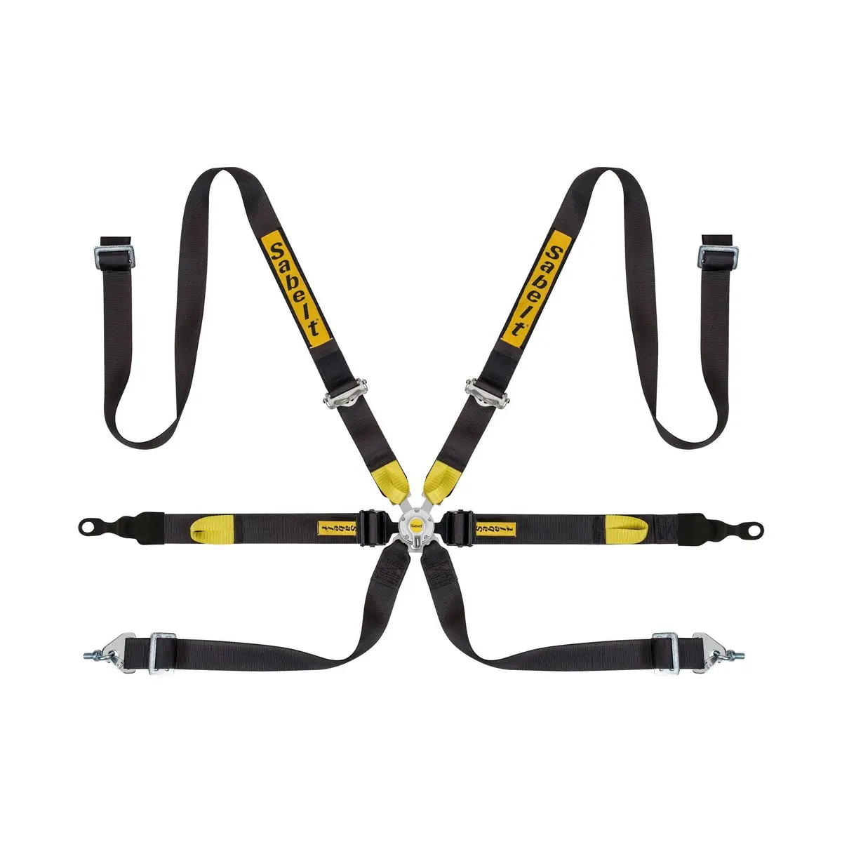 Sabelt Silver Series Porsche Gt3/Gt2 6 Point Racing Harness 1