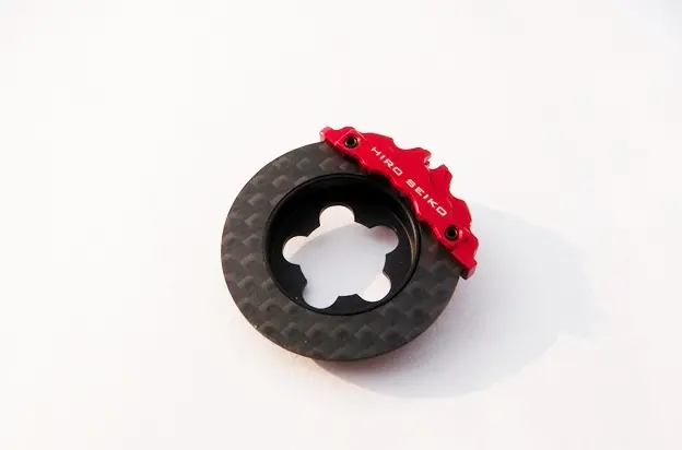 Hiro Seiko Carbon Fiber Brake Disc Set  [Red] 69962 1