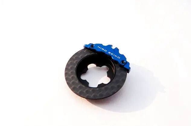 Hiro Seiko Carbon Fiber Brake Disc Set  [Y-Blue] 69966 1