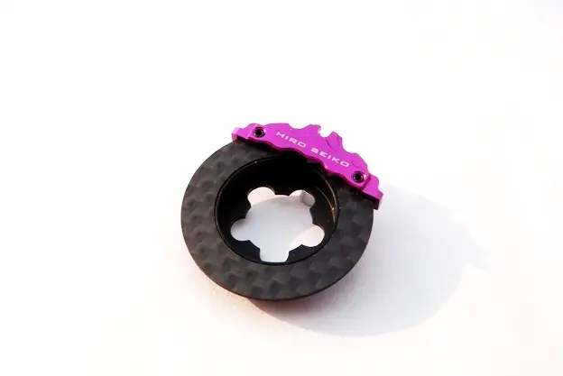 Hiro Seiko Carbon Fiber Brake Disc Set  [Purple] 69967 1