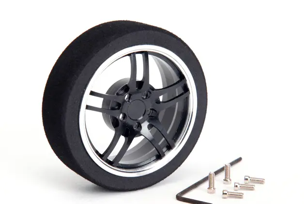 Hiro Seiko 5-Spoke Aluminum Steering Wheel  [Black] 69163 1