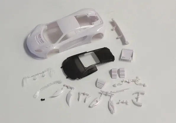 Kyosho Mini-Z Mclaren 12C Gt3 2013 White Body Mzn163 1