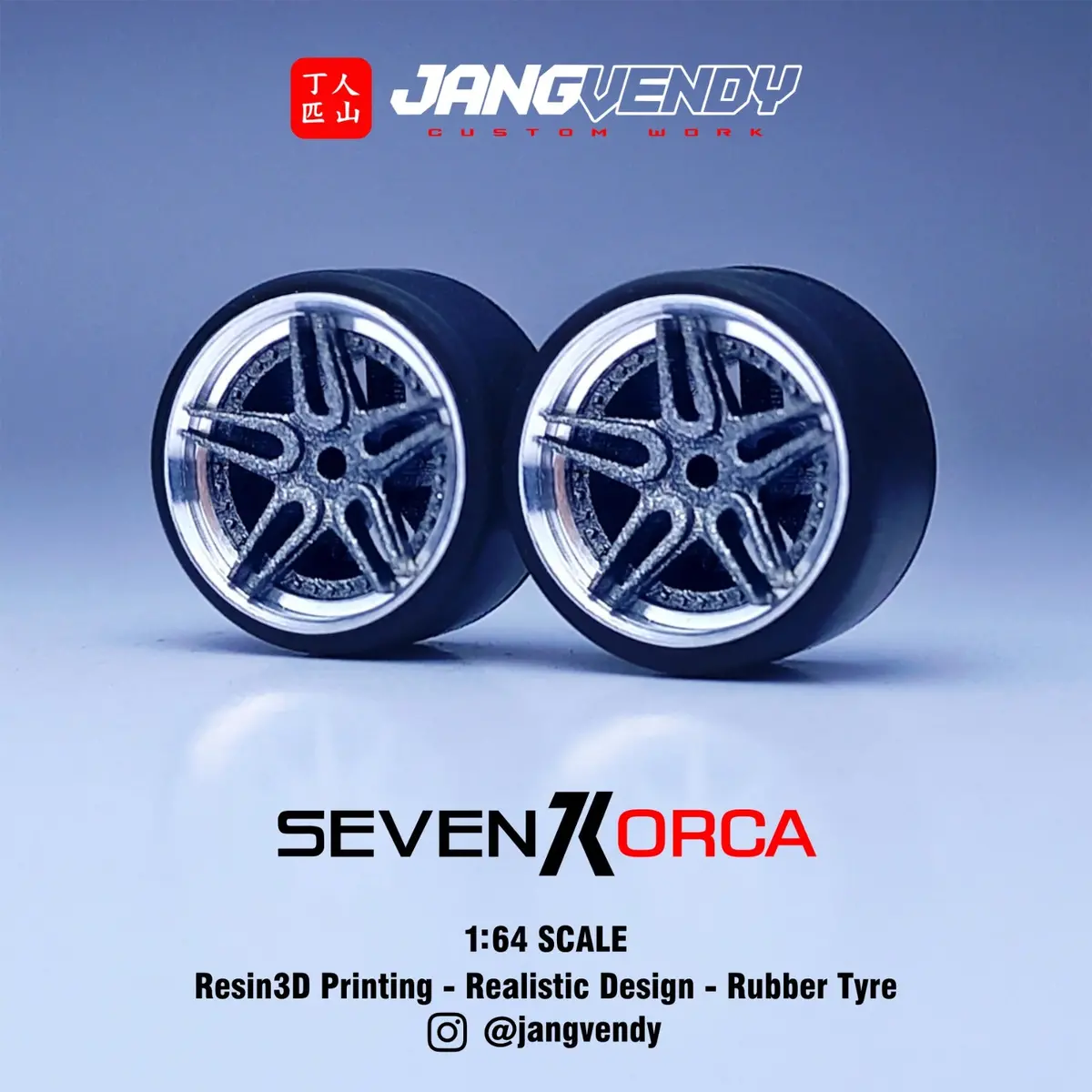 Jv Wheels Model Sevenk Orca 1