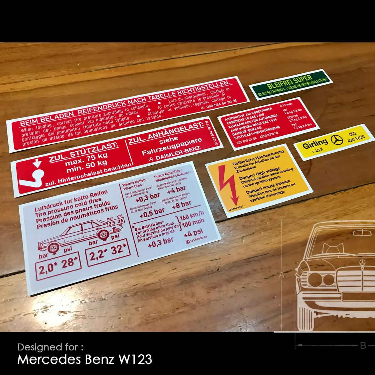 Mercedes Benz W123 1