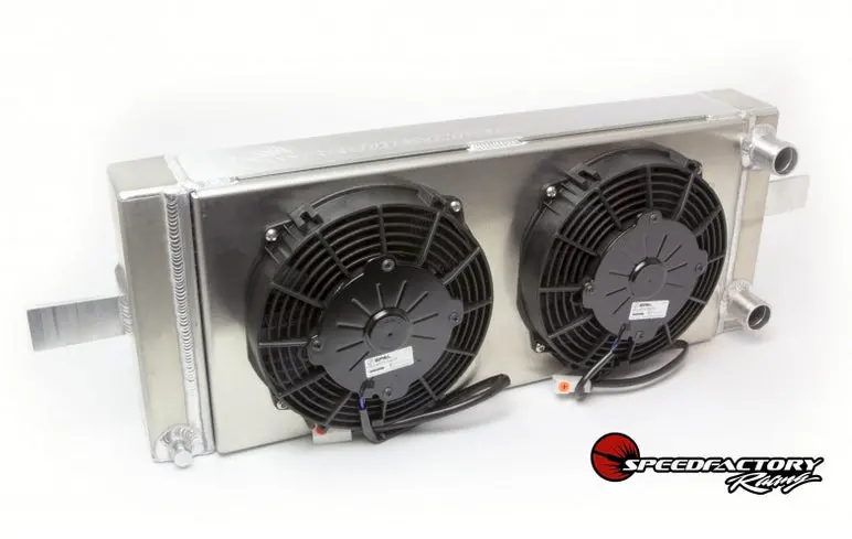 Speed Factory Racing Aluminum Tucked Radiator 1