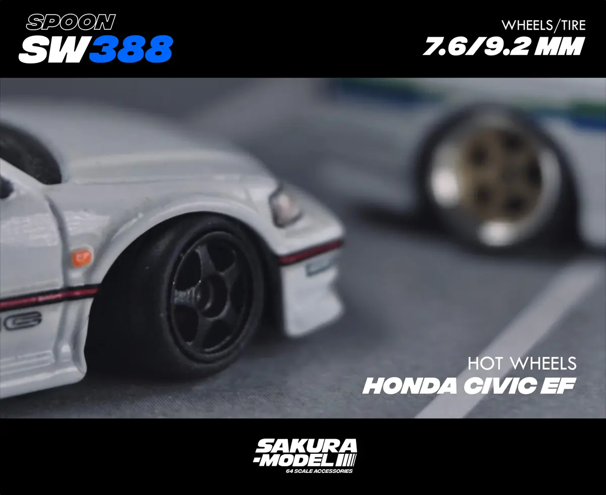 Custom Wheels Scale 64 -  Spoon Sw388 1