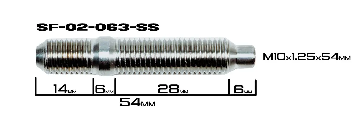 Speedfactory Racing Stainless Steel K-Series Exhaust Manifold Stud Kit 2