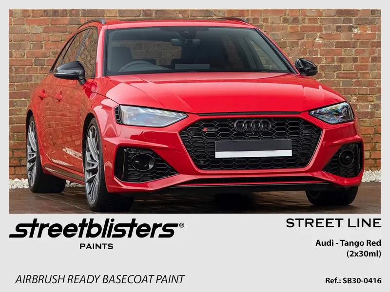 Streetblisters Paints - Audi Tango Red Sb30-0416 1