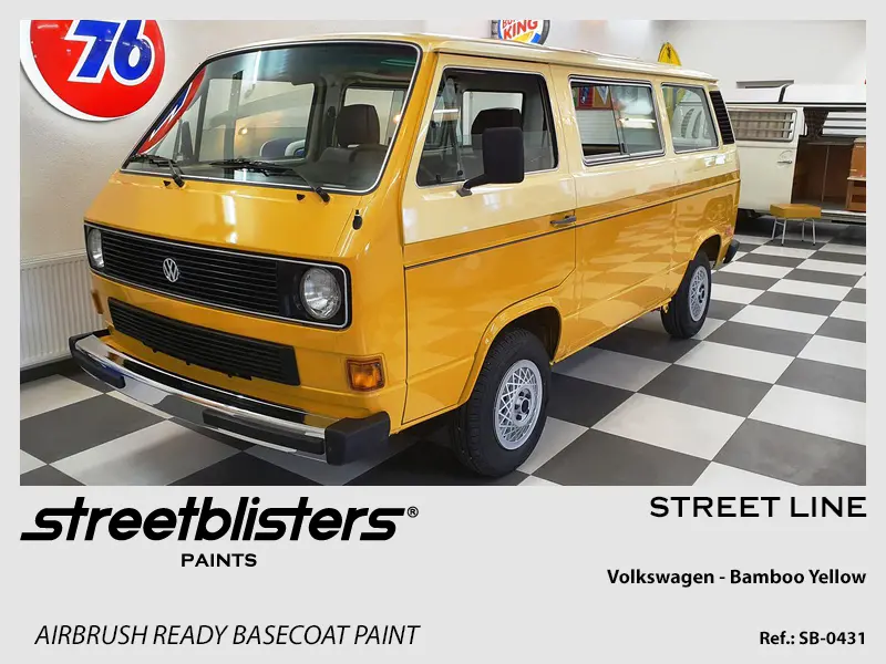 Streetblisters Paints Volkswagen Bamboo Yellow Sb-0431 1