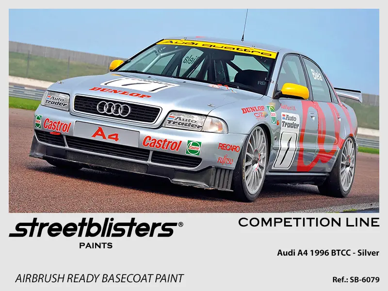 Streetblisters Paints Audi A4 1996 Btcc Silver Sb-6079 1
