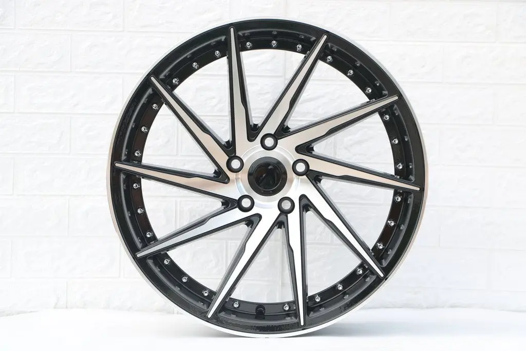 19" Riveted Swirl Style Wheels 7