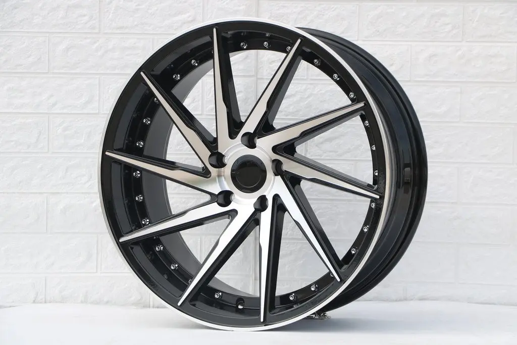 19" Riveted Swirl Style Wheels 9
