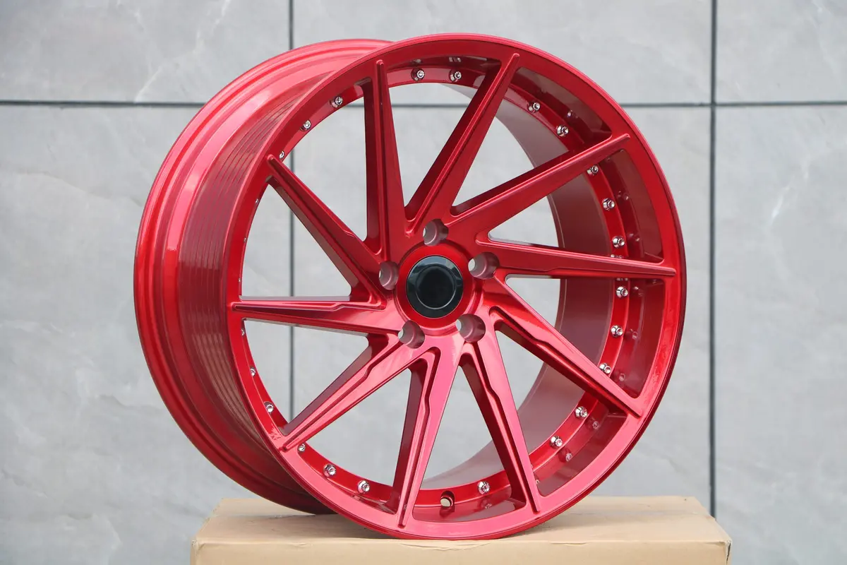 19" Riveted Swirl Style Wheels 2