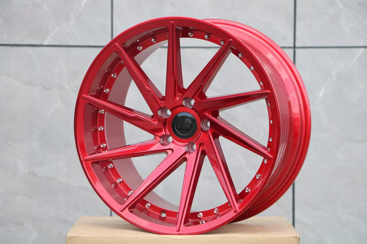 19" Riveted Swirl Style Wheels 3