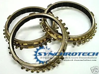 B16a B18 88-91 3Rd-5Th Carbon Synchro Set Y2 A1 J1 1