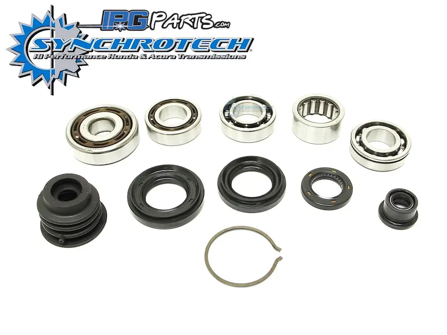 Synchrotech Bearings & Seal Kit For 1988-2001 Honda Civic D15 D16 Transmissions (With White 35Mm Id Speedometer Gear) 1