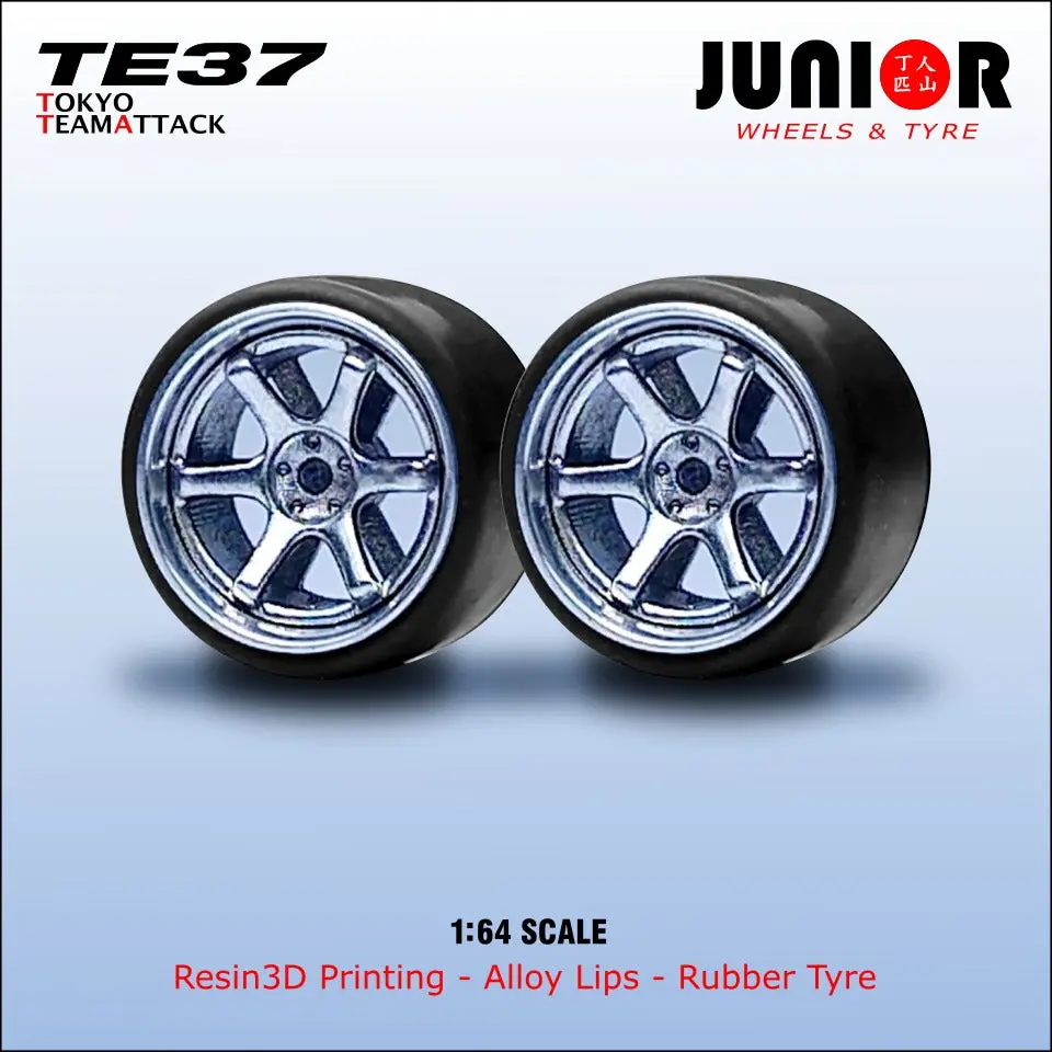 Jv Wheels Model Te37 Tokyo Time Attack 4