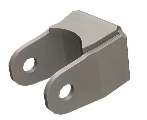 Jeep Tj Wrangler 3 Link Long Arm Upper Link End Bracket 1