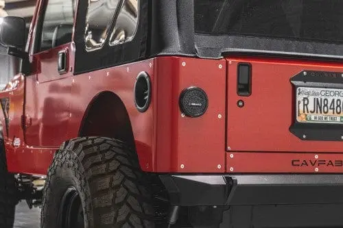Spare Tire Delete Plate - Jeep Tj / Lj 1