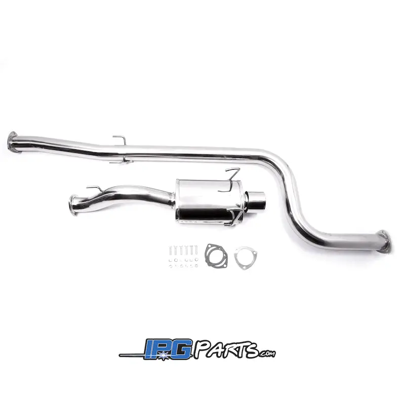Thermal R&D 3" Turbo Cat Back Exhaust 1992-2000 Honda Civic Coupe And Sedan 1
