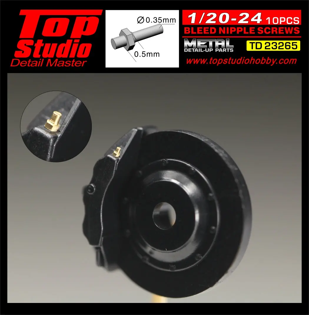 Top Studio Bleed Nipple Screws 1:20 - 1:24 - Td23265 1