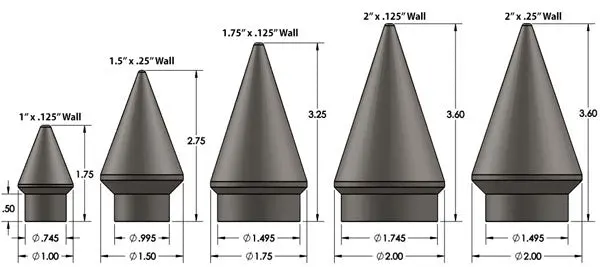 Tube End Spikes 4