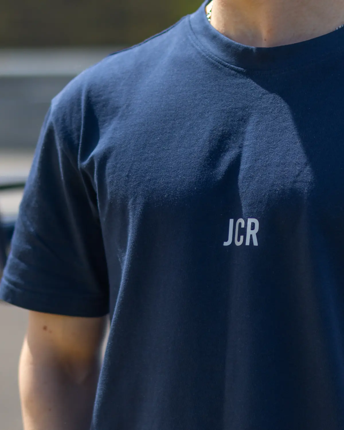 Navy Oversized Tee 2