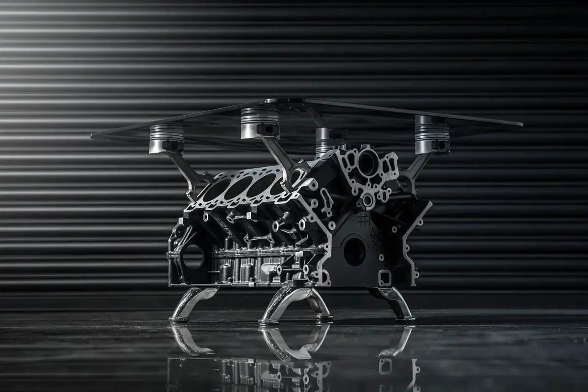V8 Engine Coffee Table 1
