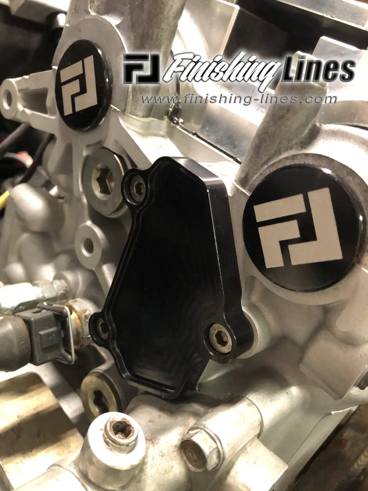 Vtec Solenoid Block Off Plate 1