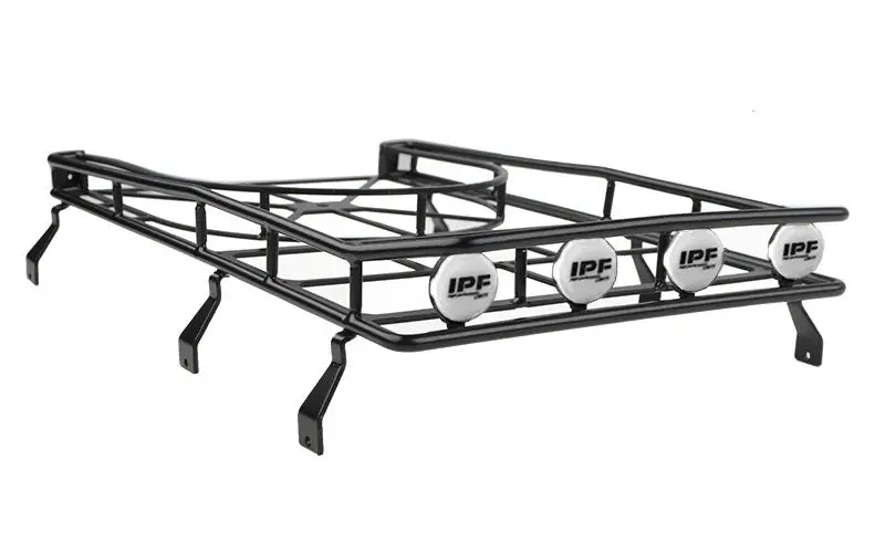 Roof Rack W/Tire Mount And Ipf Lights For Gelande Ii D90 1