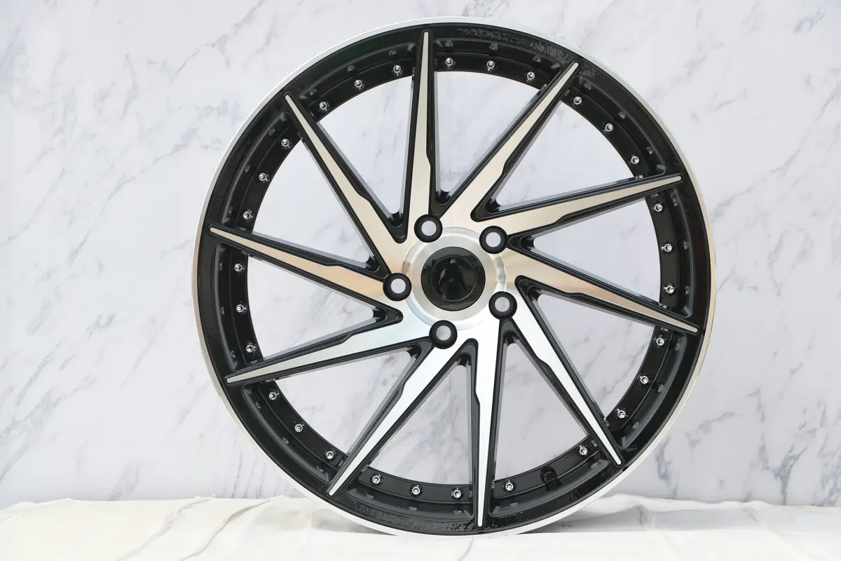 17" Riveted Swirl Style Wheels 1