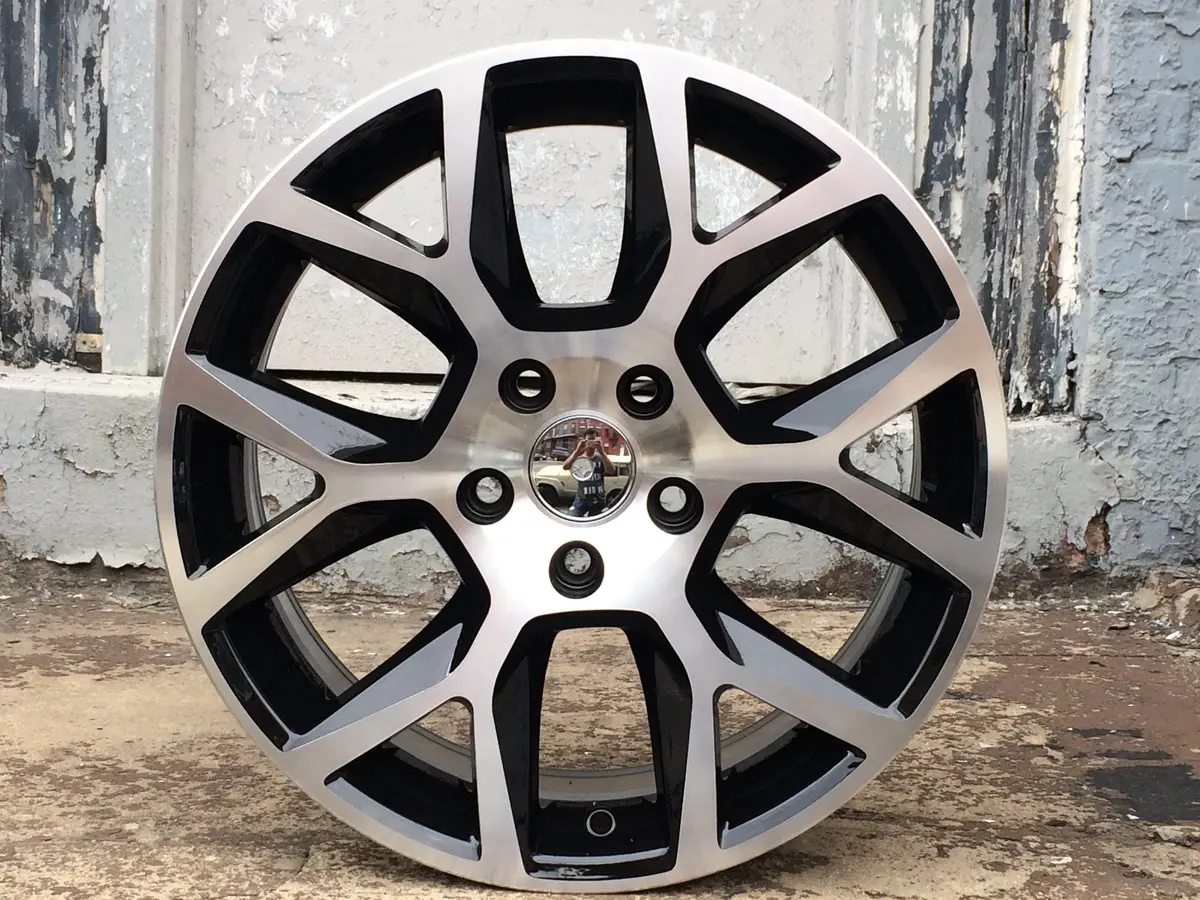 18" Wheels Fits Volkswagen Beetle Cc Eos Gli Golf Gti Jetta Mk4 Mk5 Mk6 Mk7 Passat R32 Rabbit Scirocco Tdi Tiguan 1