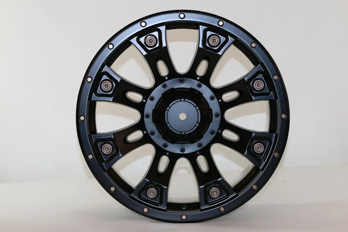 17" Ipw 972 Off Road Wheels Fits Cadillac Escalade Chevy Silverado 1500 Avalanche Gmc Sierra Yukon Lexus Gx460 Gx470 Nissan Titan Armada Toyota 4Runner Tacoma Tundra Fj Cruiser 1